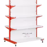 قفسه فلزی استند فروشگاه مغازه کتابخانه محکم مقاوم برای انباری دکور هایپری