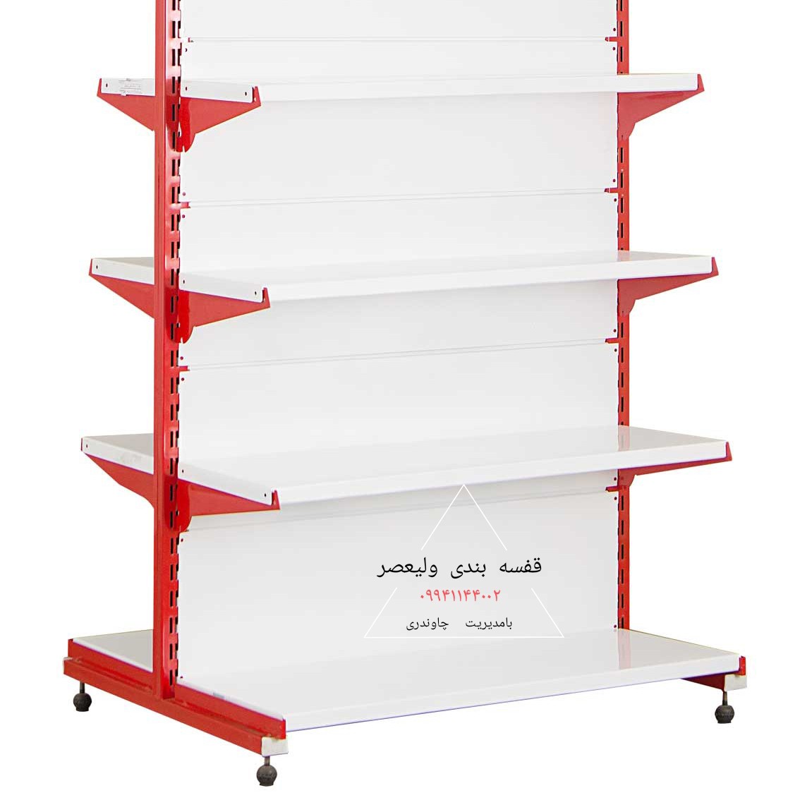 قفسه فلزی استند فروشگاه مغازه کتابخانه محکم مقاوم برای انباری دکور هایپری