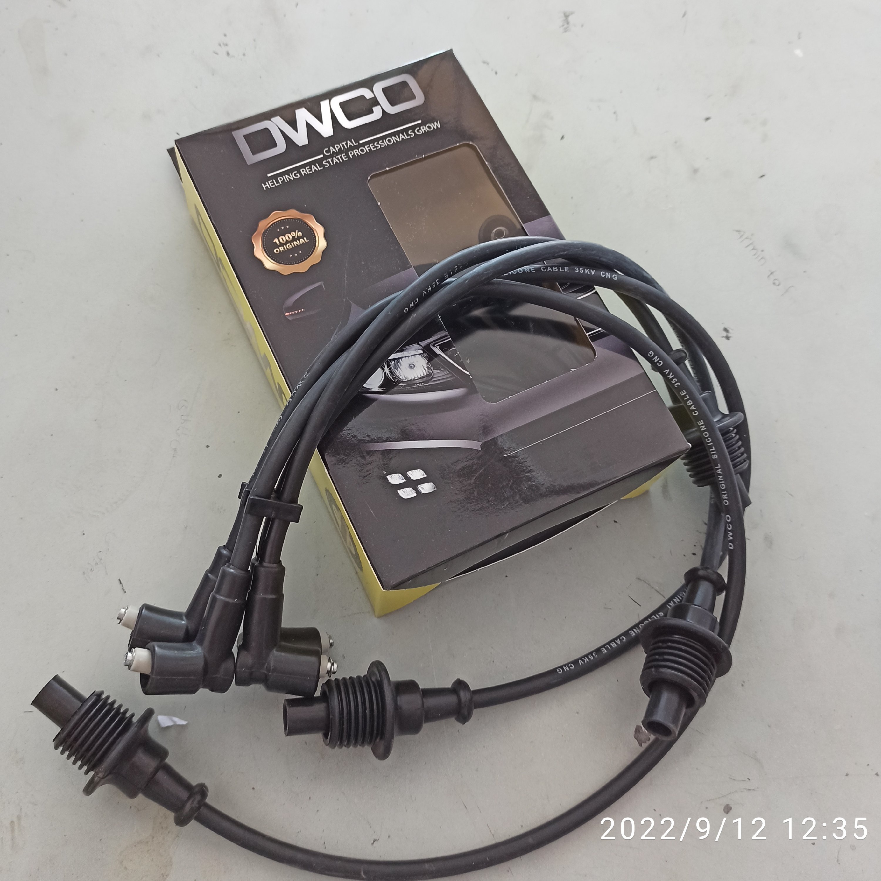 پک 4 عددی وایر شمع پژو 405 DWCO