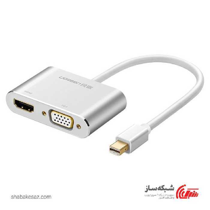 قیمت و خرید مبدل Mini Display به VGA و HDMI یوگرین Ugreen MD115 - شبکه ساز
