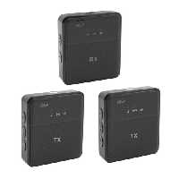 میکروفون دو کاربر بی سیم یقه ای SX9 Dual Type-C Wireless Microphone