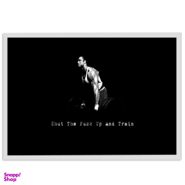 تابلو بکلیت طرح جمله انگلیسی انگیزشی کوتاه مدل W-s1737