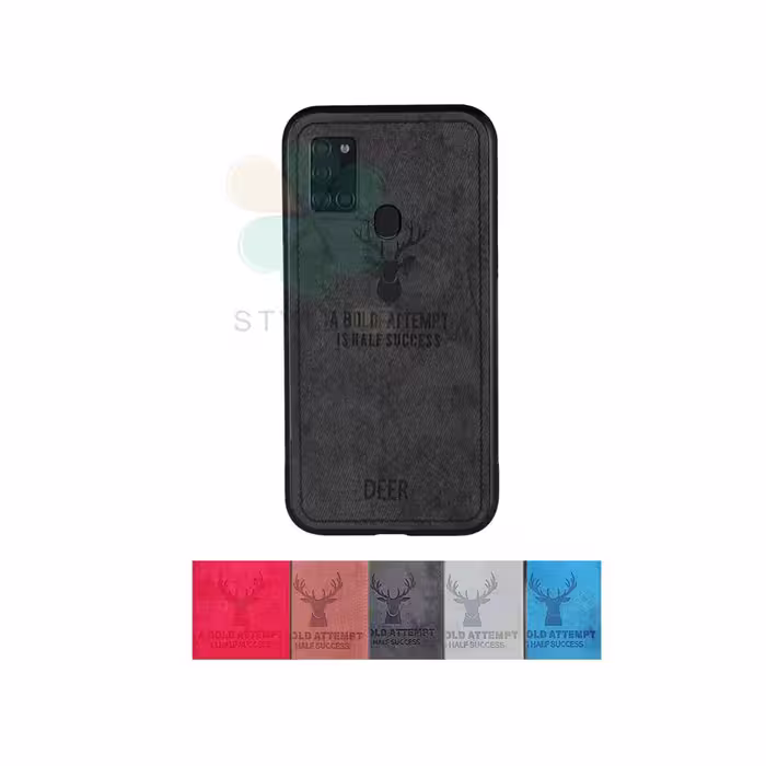 قاب گوشی سامسونگ Samsung Galaxy A21s پارچه ای طرح گوزن