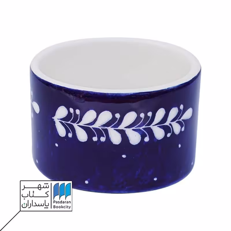 کاسه لبه دار آبی