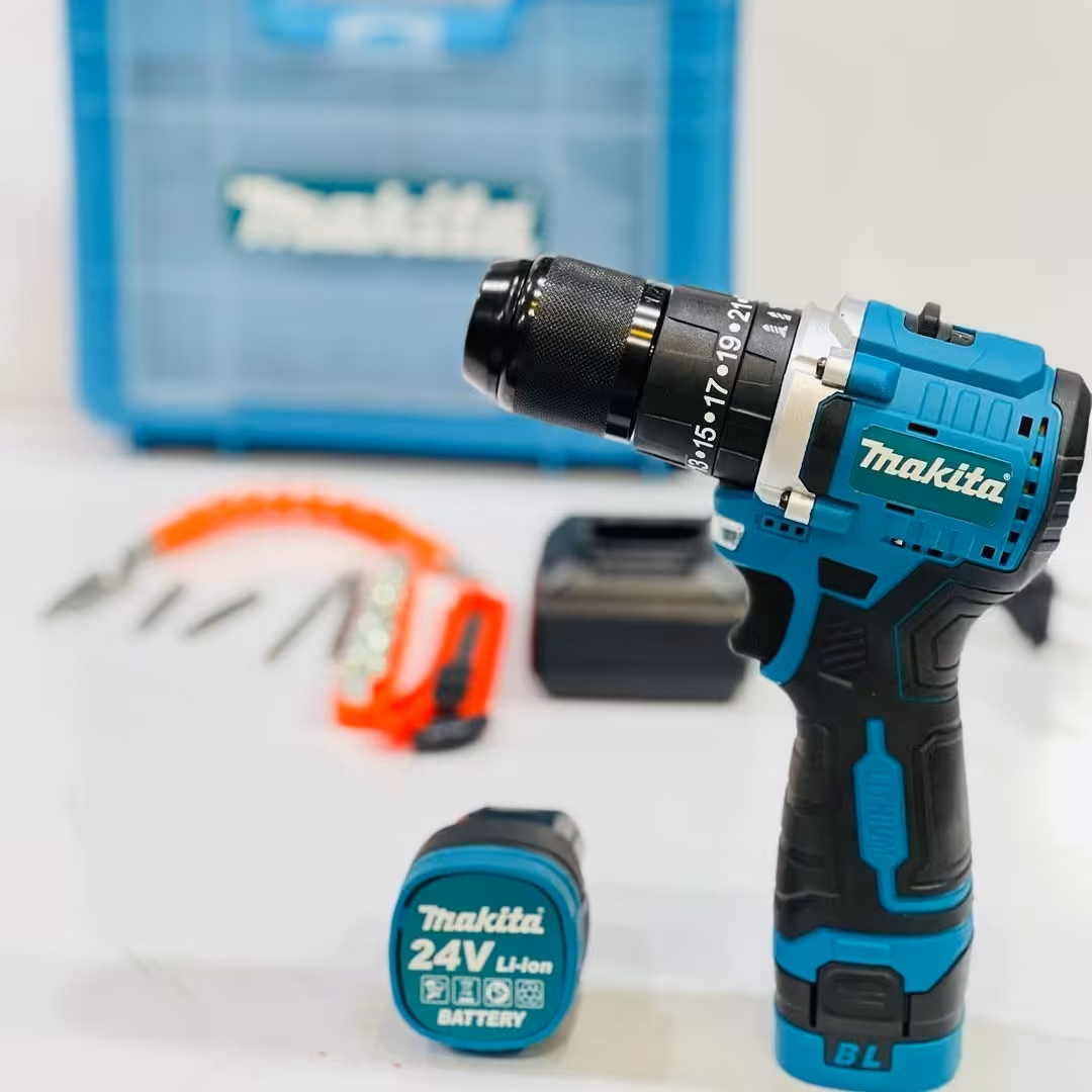 دریل شارژی 24ولت ماکیتا سه نظام 13 فلزی 