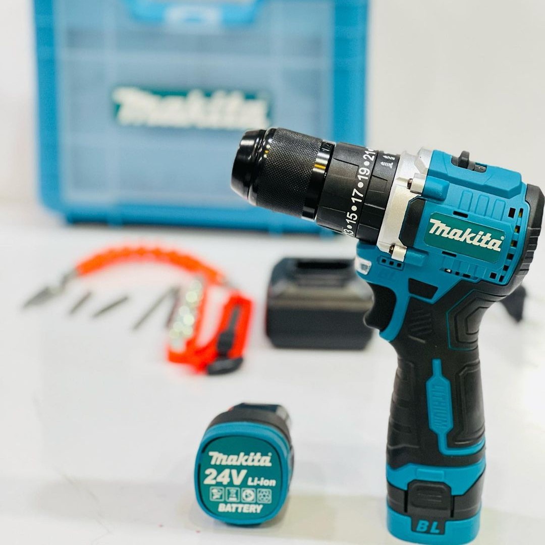دریل شارژی 24ولت ماکیتا سه نظام 13 فلزی 