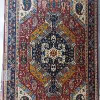 فرش پاتریس  فرش گلیم بختیاری 400شانه طرح کد  9931سایز کناره یک در یک ونیم متری