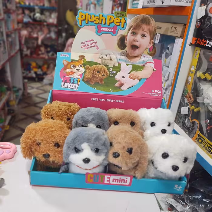 سگ باطری خور صدا دار خارجی کیفیت درجه یک جذاب و دوست داشتنی