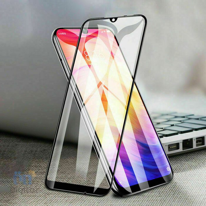 محافظ صفحه نمایش آرتوریز مدل Full Cover Tempered Glass مناسب برای گوشی شیائومی مدل Redmi Note 7