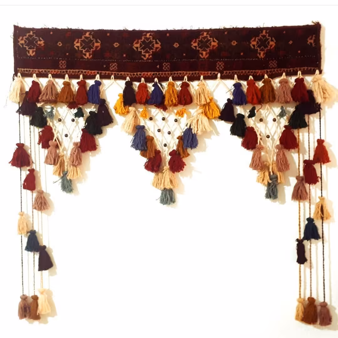 پرده سنتی خشتی