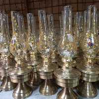 چراغ نفتی آنتیک سنتی قابل استفاده