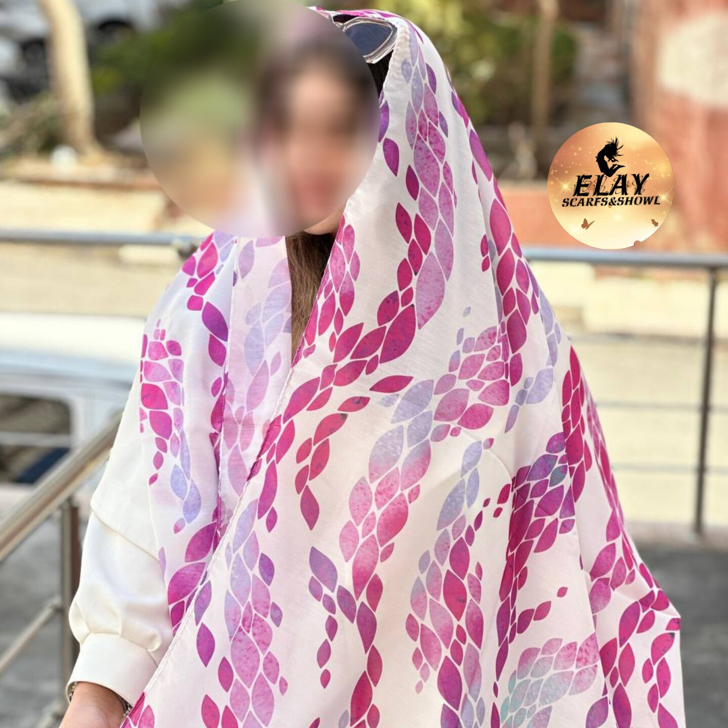 شال نخی اعلا طرح دار چهارفصل گلدار با ارسال رایگان و کیفیت تضمین شده