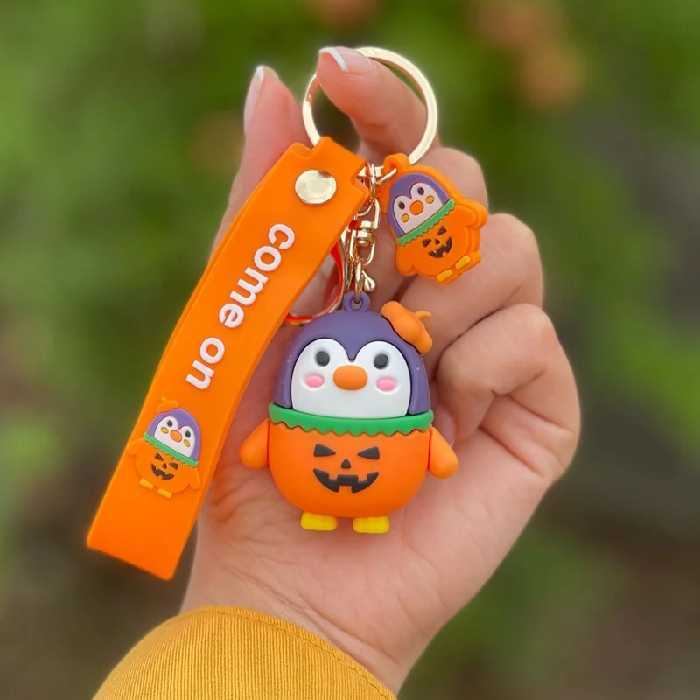 آویز کلید طرح پنگوئن کدو