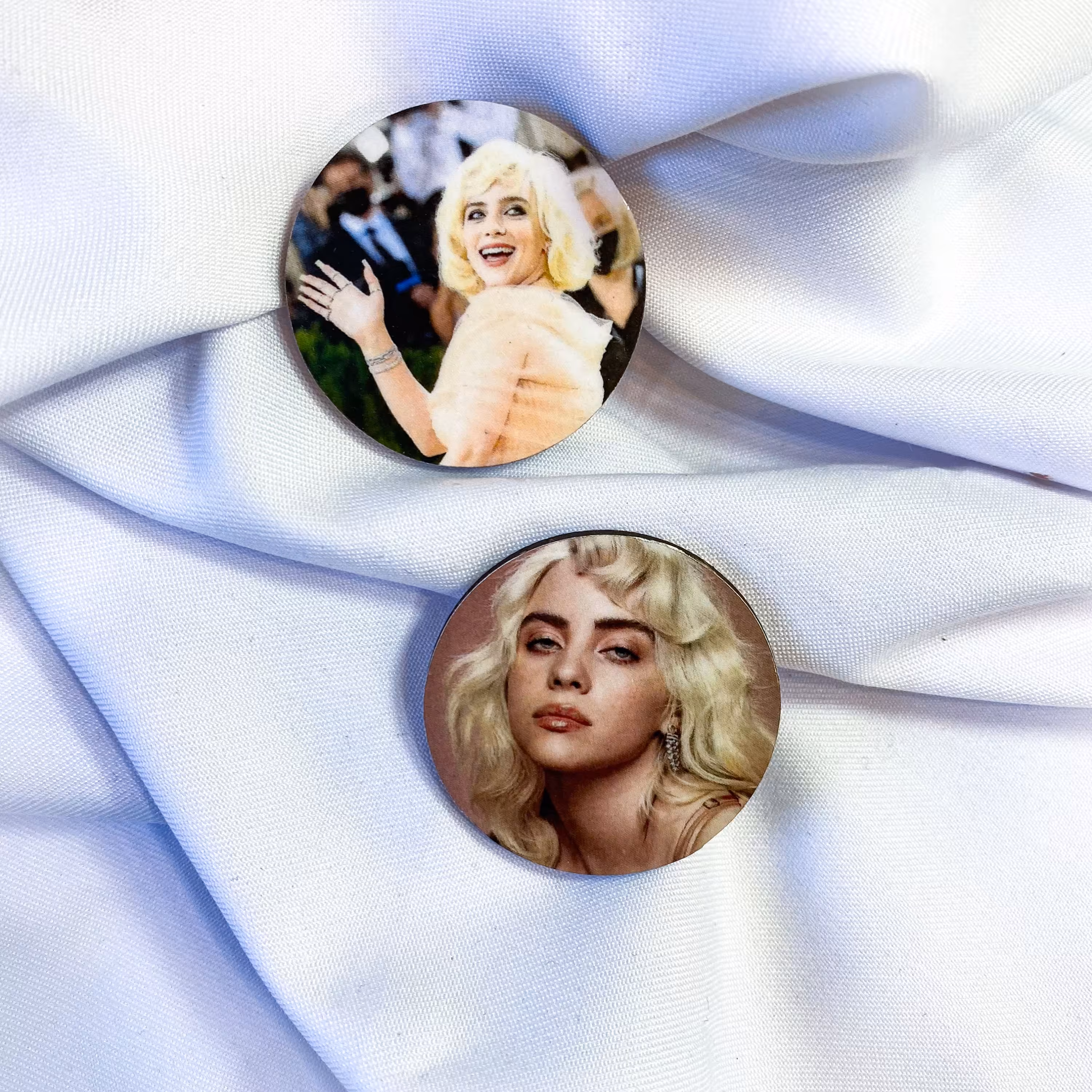 پک 2 تایی پیکسل چوبی با طرح بیلی آیلیش