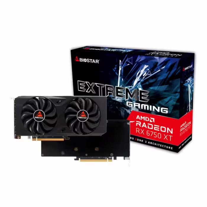 کارت گرافیک بایواستار Radeon RX6750XT 12GB