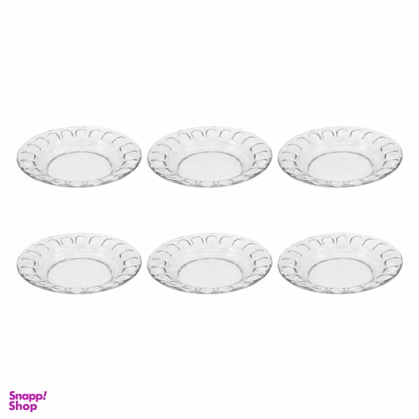 خورش خوری بلور کاوه (Kaveh) مدل مروارید 0101 بسته 6 عددی