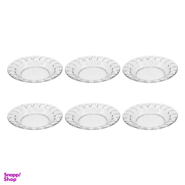 خورش خوری بلور کاوه (Kaveh) مدل مروارید 0101 بسته 6 عددی