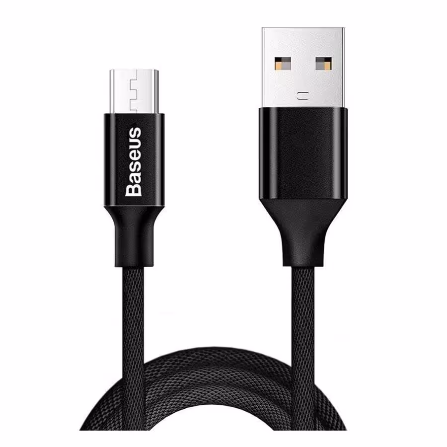 قیمت و خرید کابل تبدیل 1.5 متری USB به MicroUSB بیسوس مدل Yiven CAMYW-B01 | یاس ارتباط