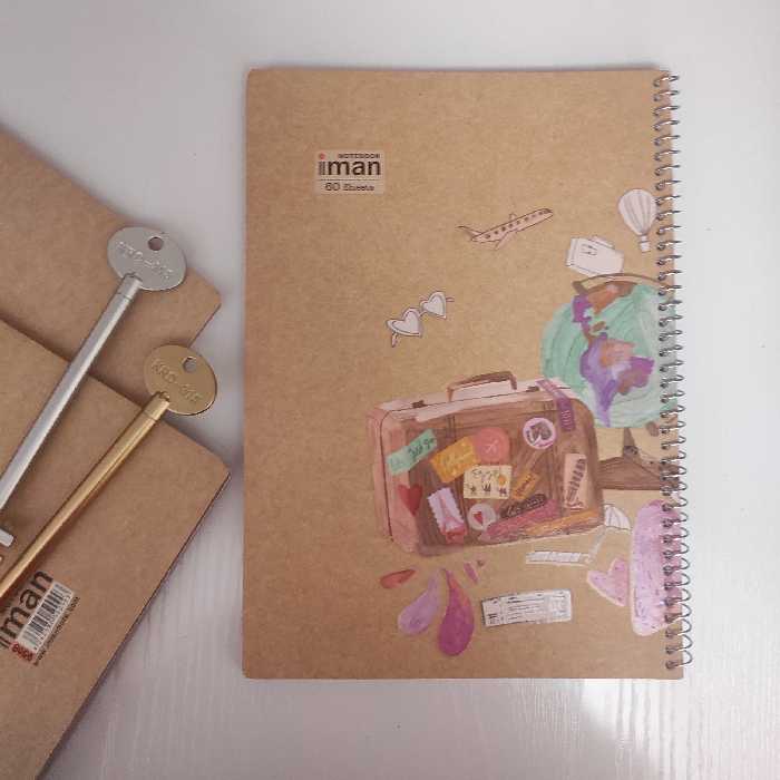 
دفتر های جذاب طرح کرافت برند با کیفیت ایمان طرح چمدان
60 برگ
بسیار با کیفیت و کاغذش گرم بالا
