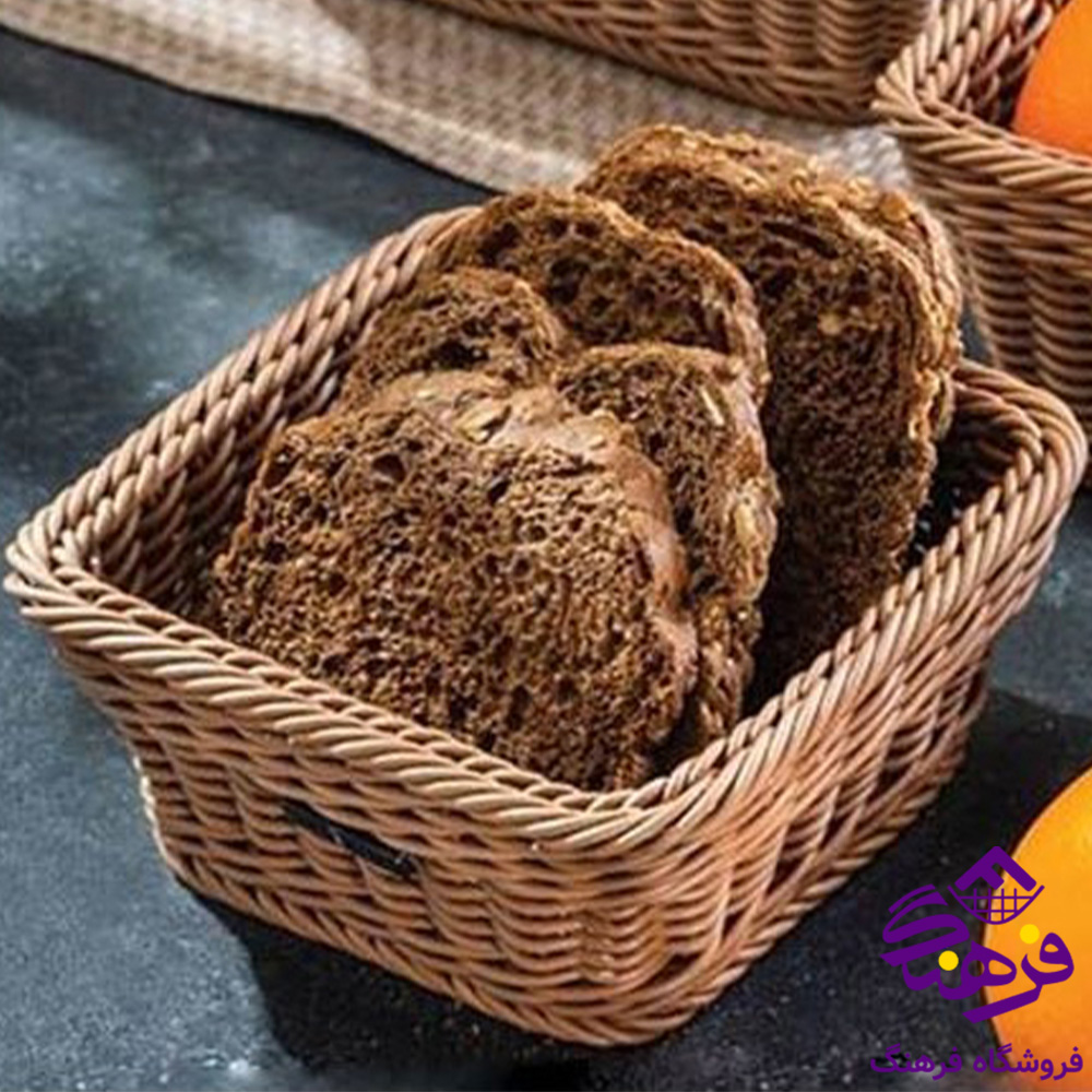 سبد بافت طرح ترلان سایز 3 زیبا