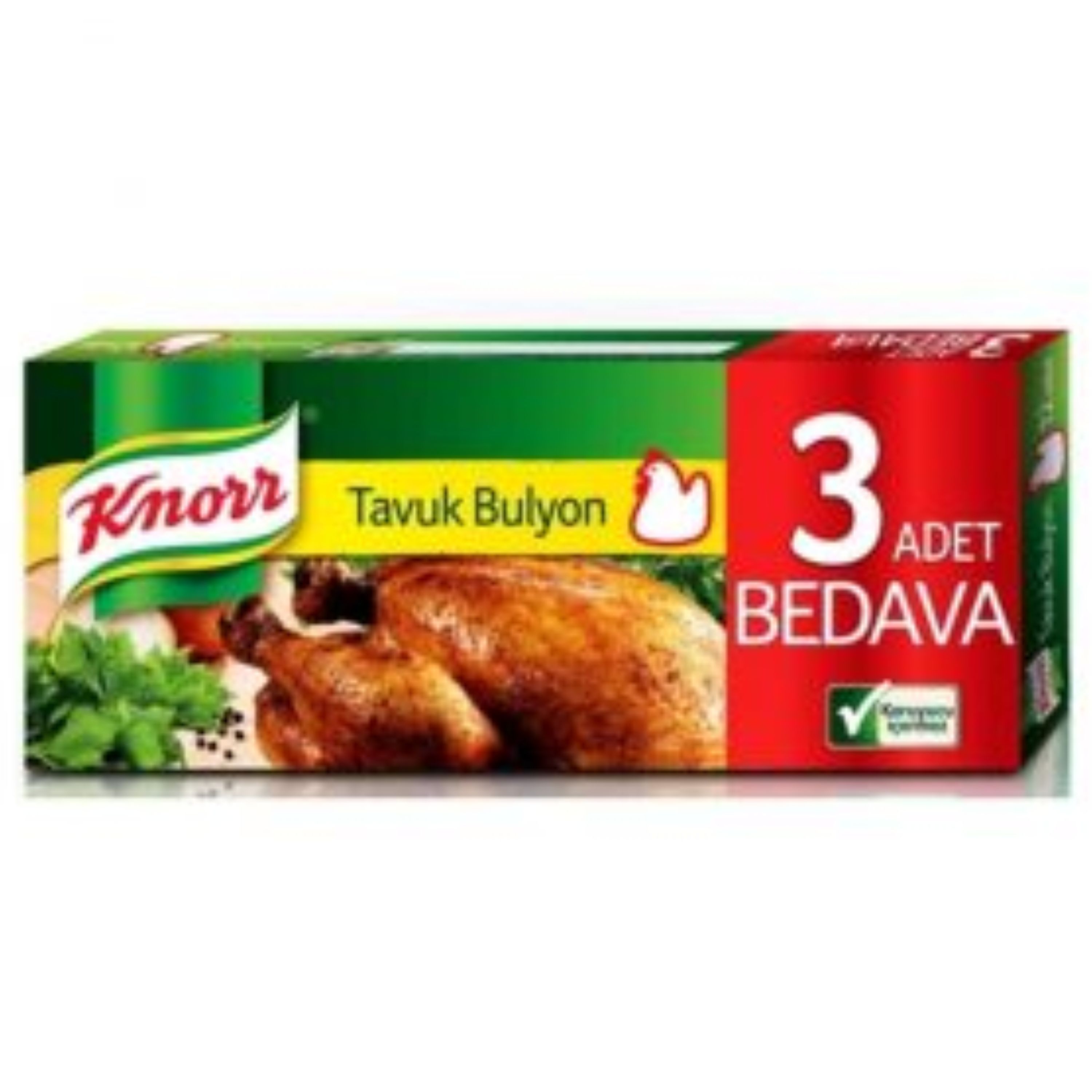 قرص عصاره مرغ 12 عددی کنور Knorr