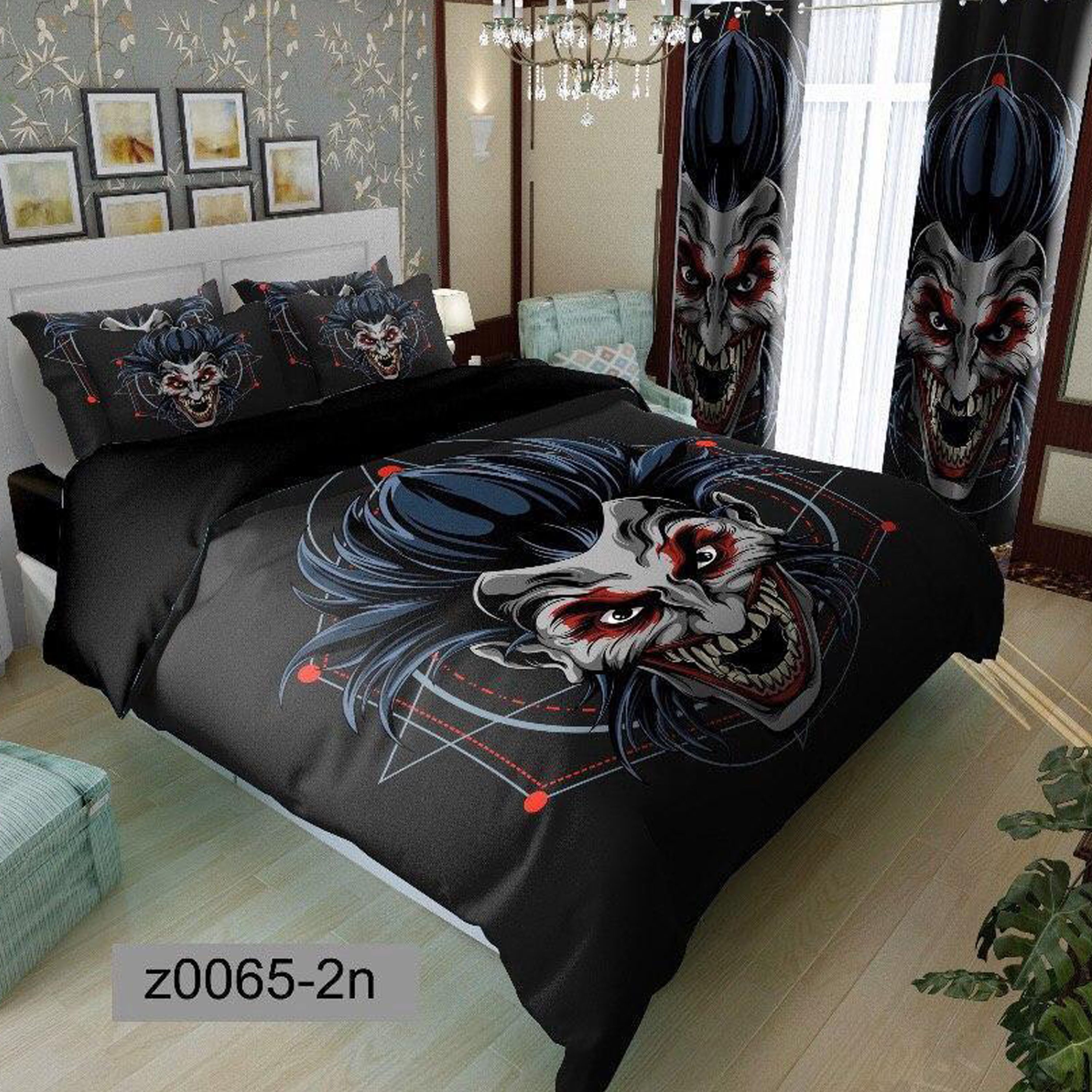 سرویس روتختی 1 نفره تنسل چاپی برندترک لند (Turk Land)  کد z 65