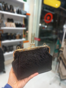 کیف پولی چرمی ورنی