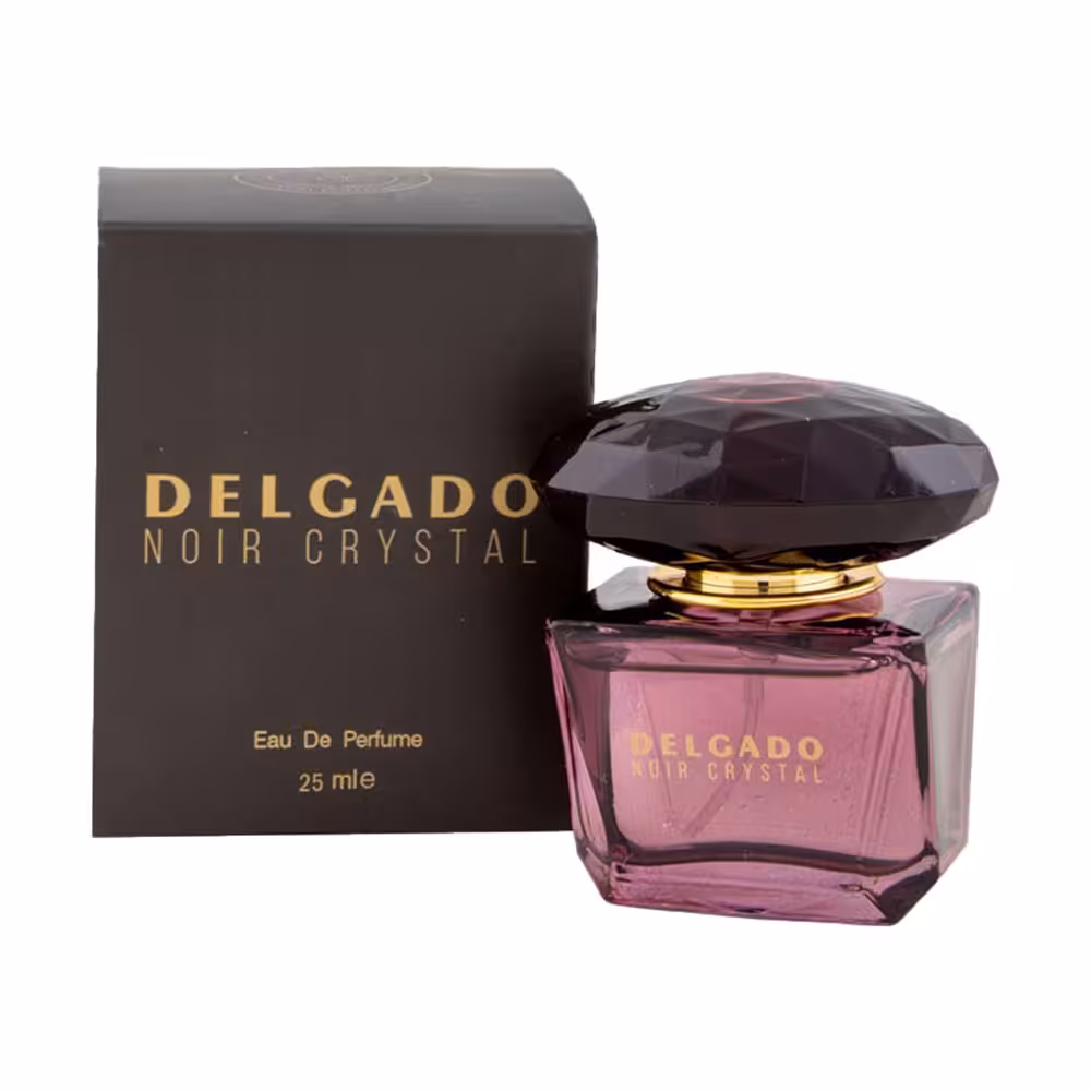 ادکلن ورساچه کریستال نویر دلگادو  25 میل - Delgado Versace Crystal Noir 25ml