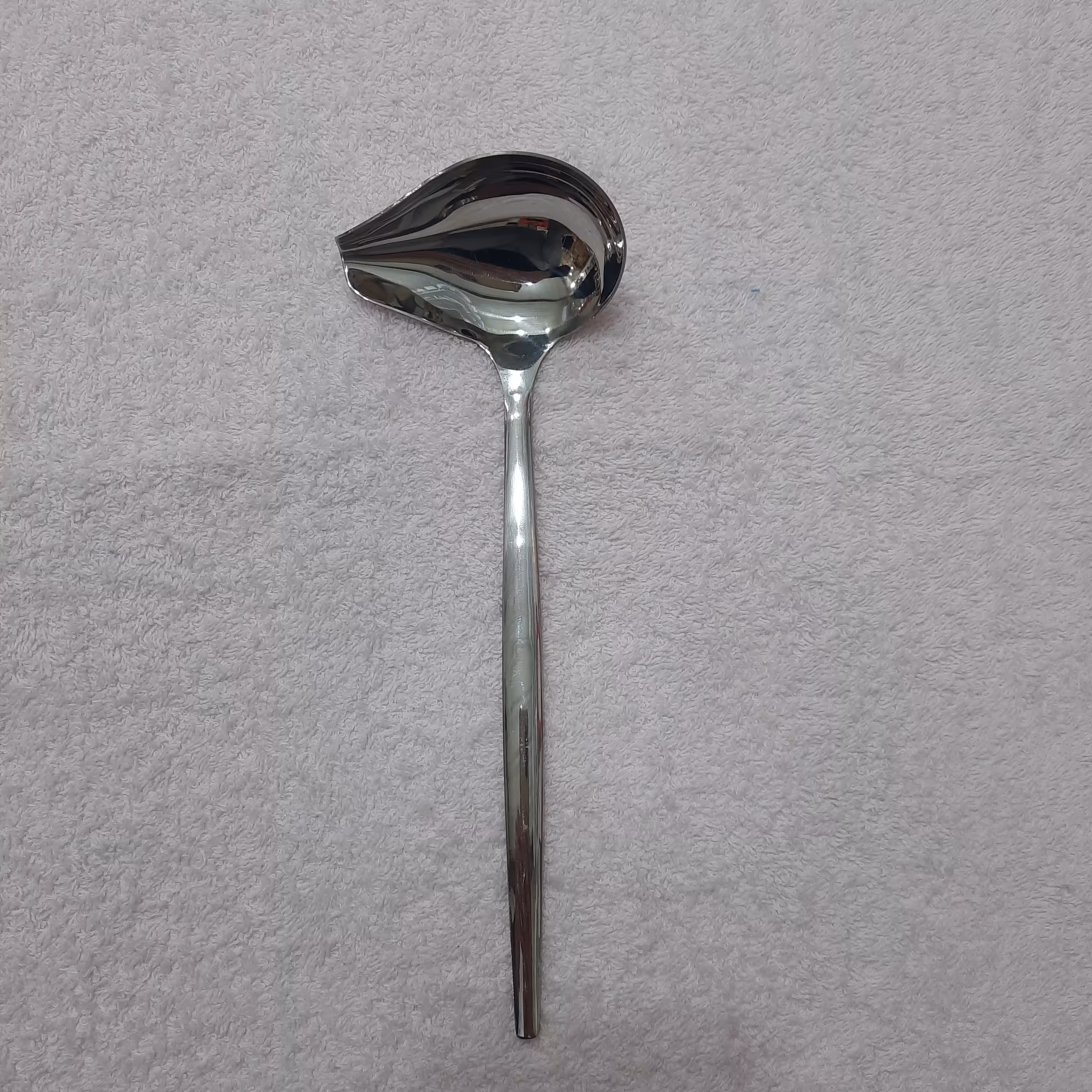 ملاقه خورشتی استیل اصل ملاقه سس ریز ملاقه فلزی ملاقه جدید ملاقه سوپ