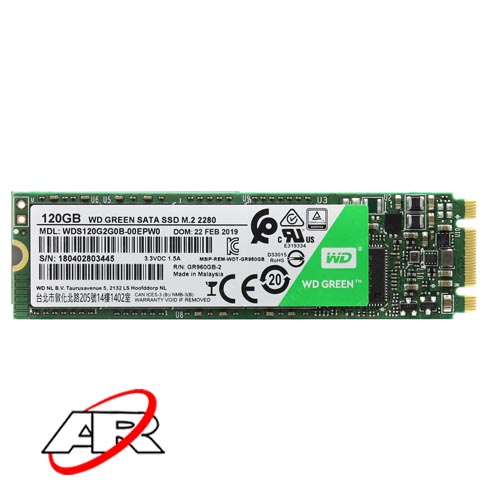 هارد اس اس دی وسترن دیجیتال WDS120G2G0B ظرفیت 120 گیگابایت