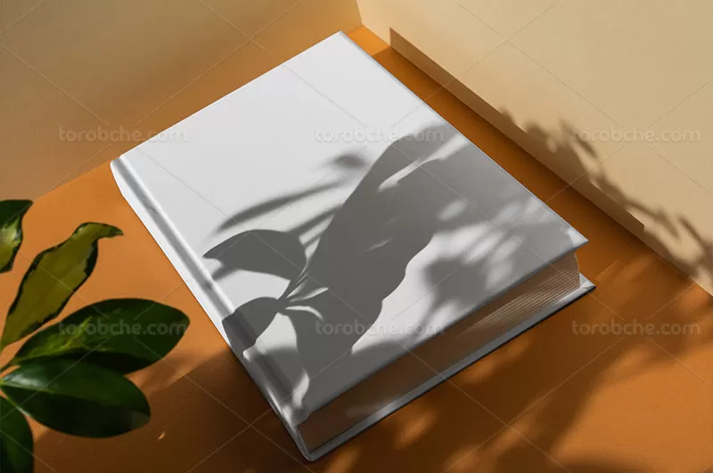 موکاپ لایه باز جلد کتاب | گرافیک با طعم تربچه