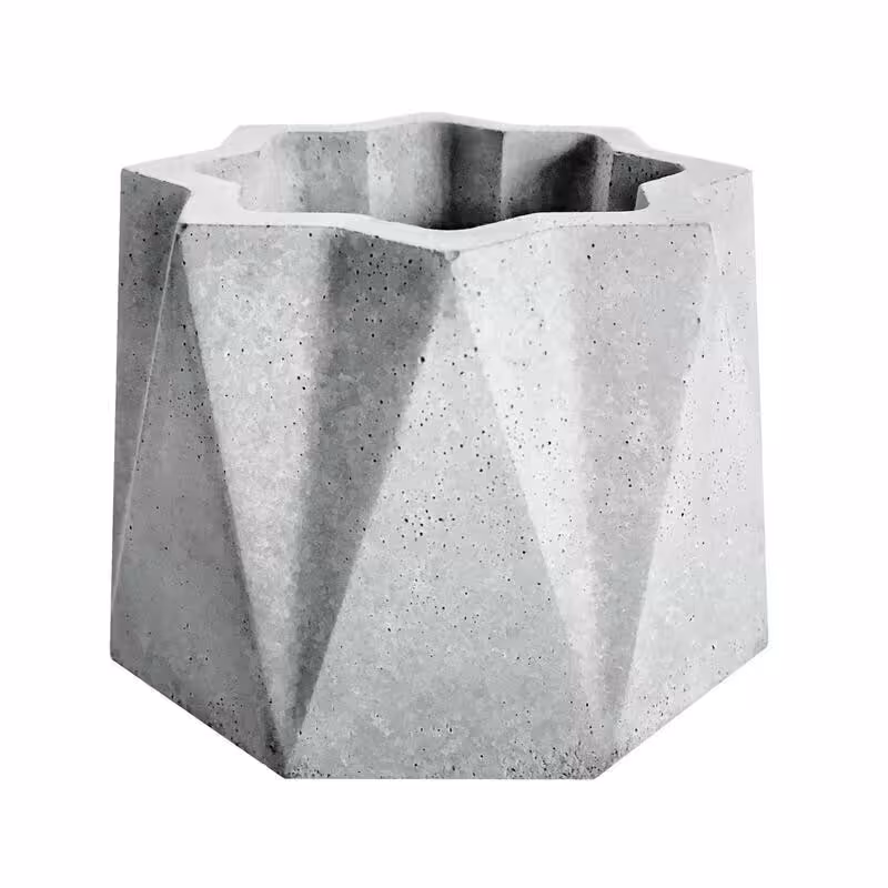 گلدان مدل H-PL-03 قهوه ای