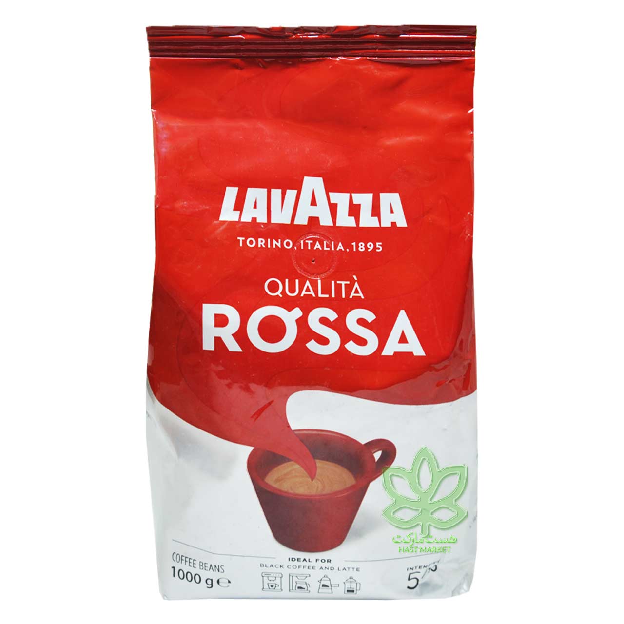 دانه قهوه لاواتزا روسا 1 کیلو - lavazza