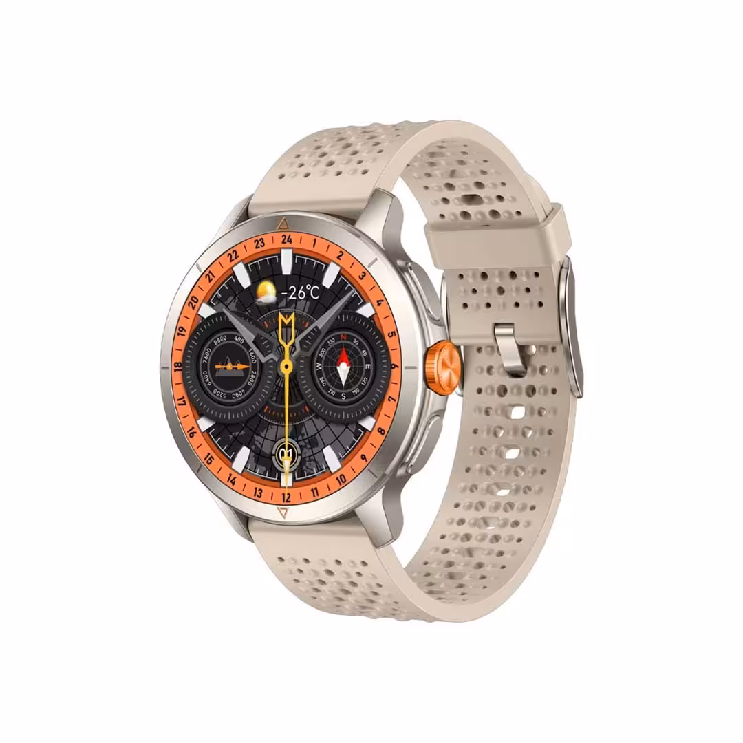 ساعت هوشمند گلوریمی مدل GX RACE  - تیتانیومی (18 ماه گارانتی)