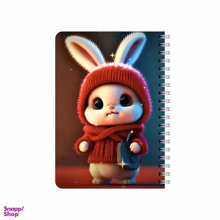 دفترچه یادداشت بامبیلیپ مدل چوبی طرح خرگوش تمیز کد 3537352