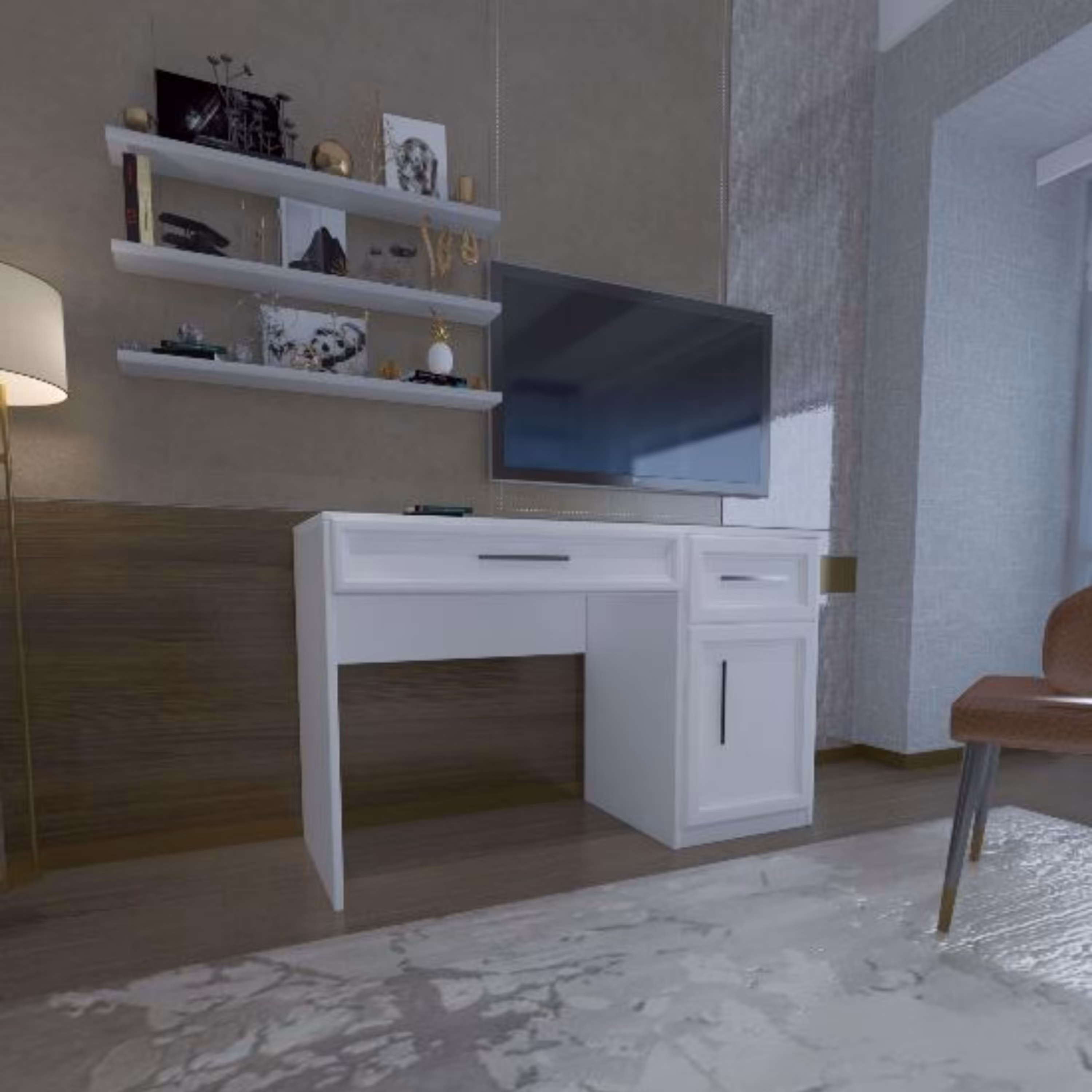 میز تحریر اعیان مدل FH342(ارسال با باربری.هزینه ارسال پس کرایه)