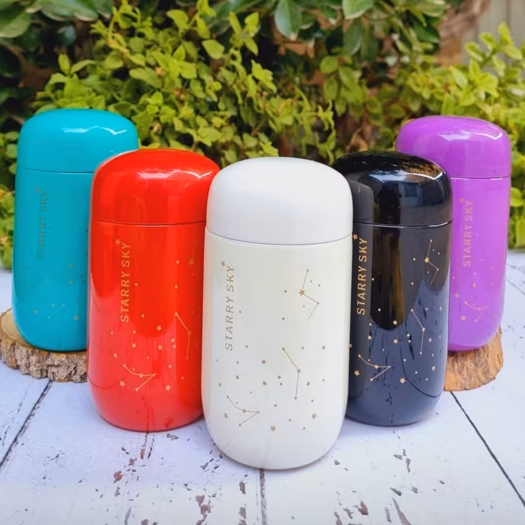 فلاسک مینیمال مدل تراول طرح کهکشانی