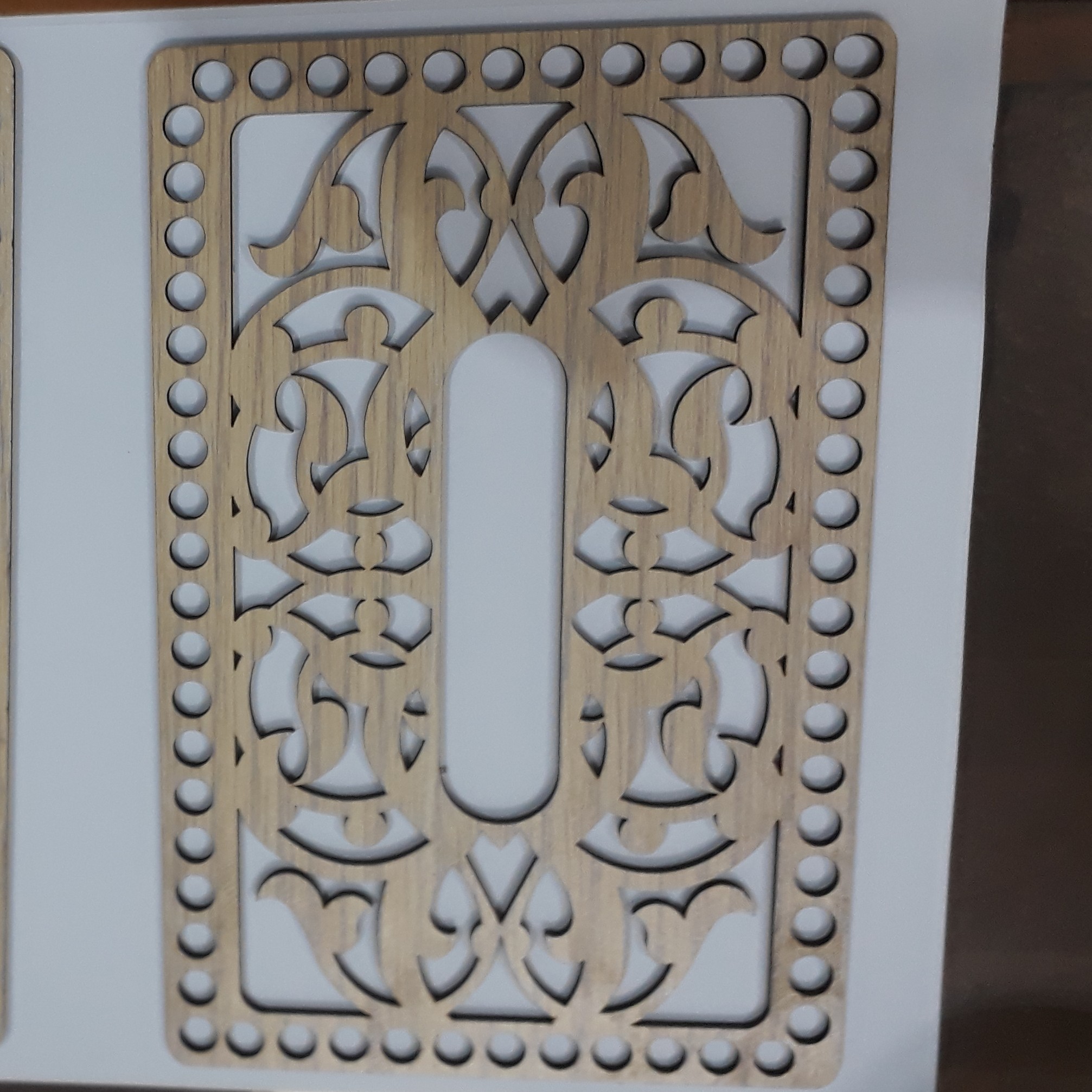 کفی تریکو بافی جا دستمال کاغذی 