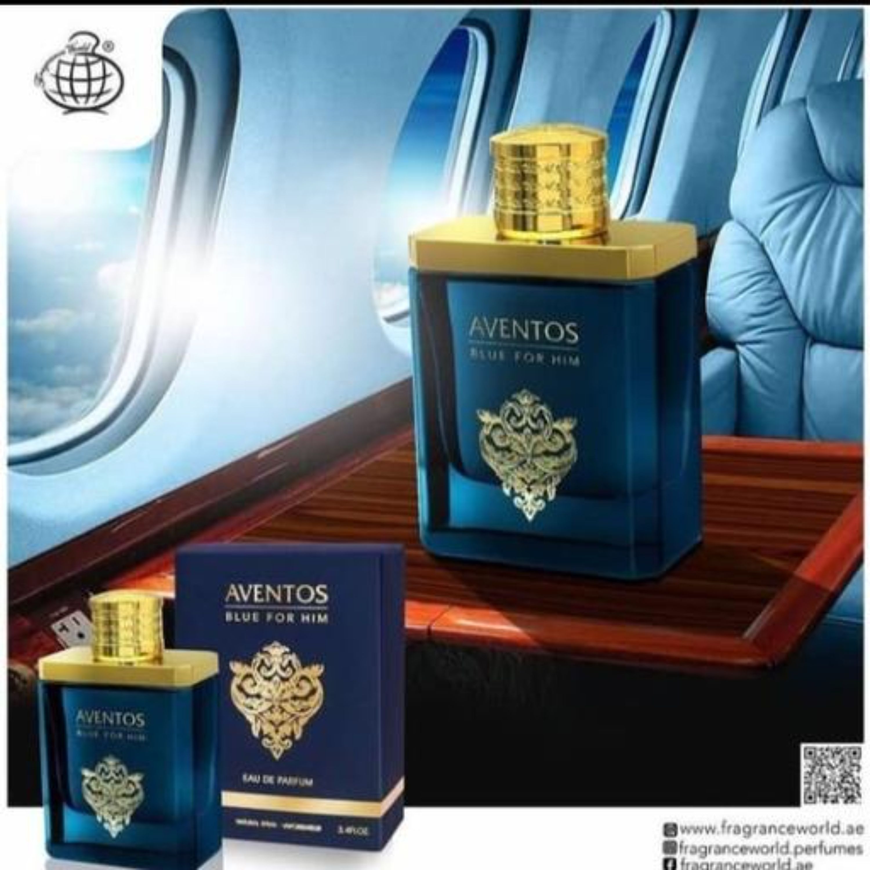 ادکلن AVENTUS FOR HIM FRAGRANCE WORLD ادکلن کرد ارولفا فرگرانس وورد