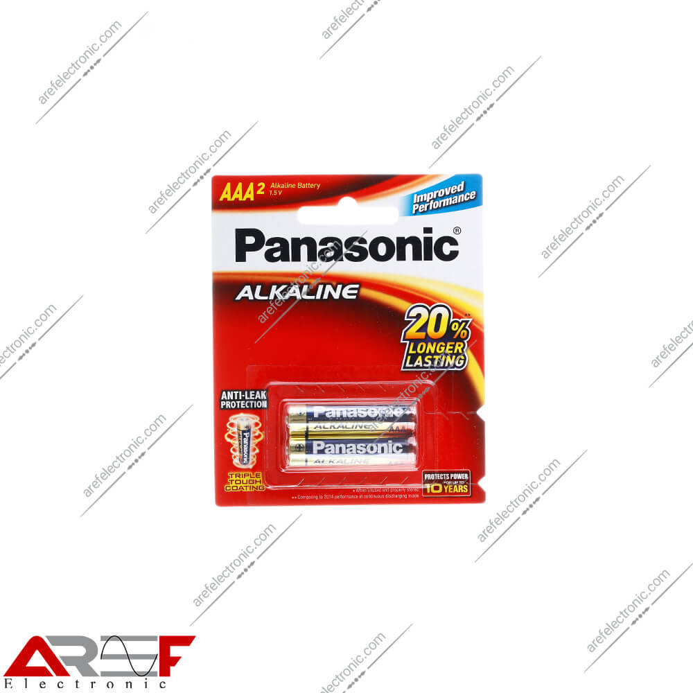 باتری نیم قلمی آلکالاین پاناسونیک - فروشگاه عارف الکترونیک