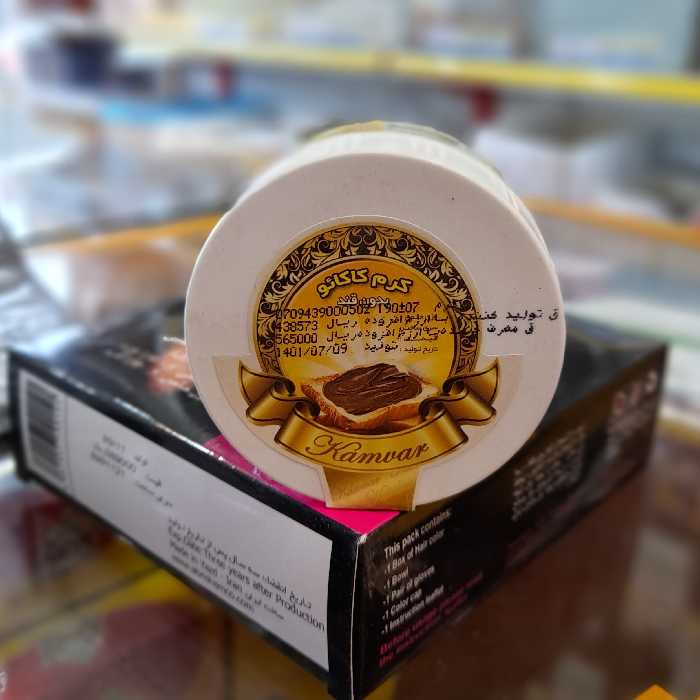 کرم کاکائو رژیمی و دیابتی کامور