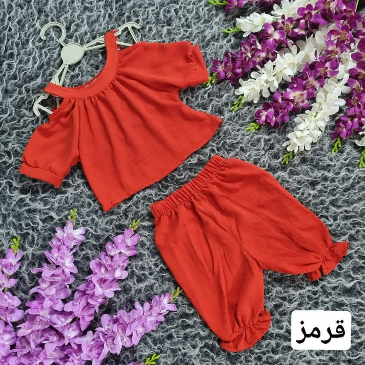 شومیزشلوارک یقه هلال