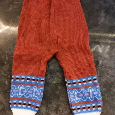 شلوار بافتنی بچگانه sh54