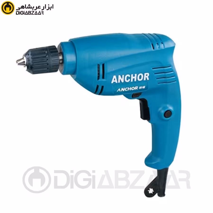 دریل 10 میلیمتری اتوماتیک 450 وات آنکور مدل E1