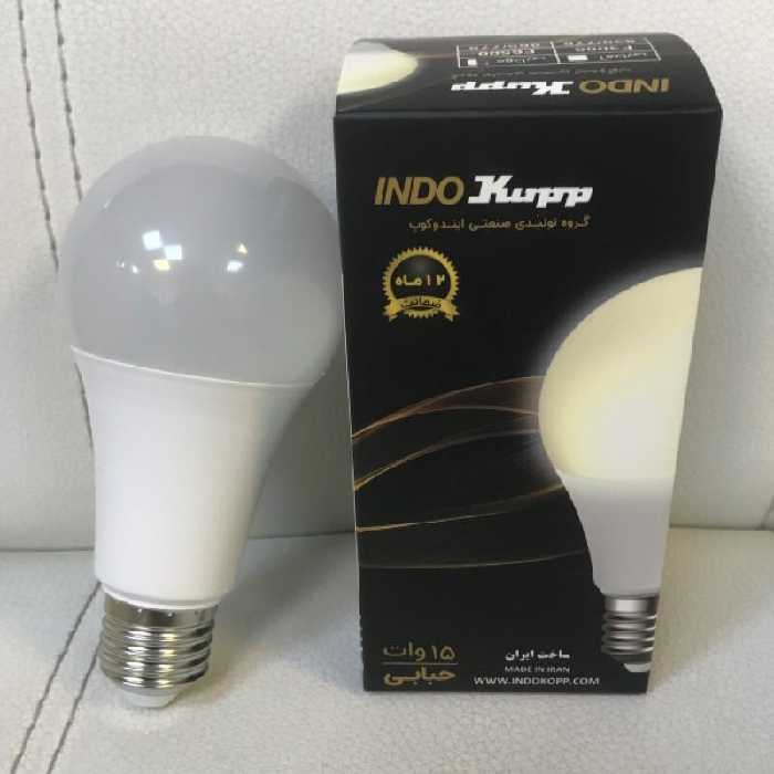 لامپ 15وات ایندکوپ(حبابی)