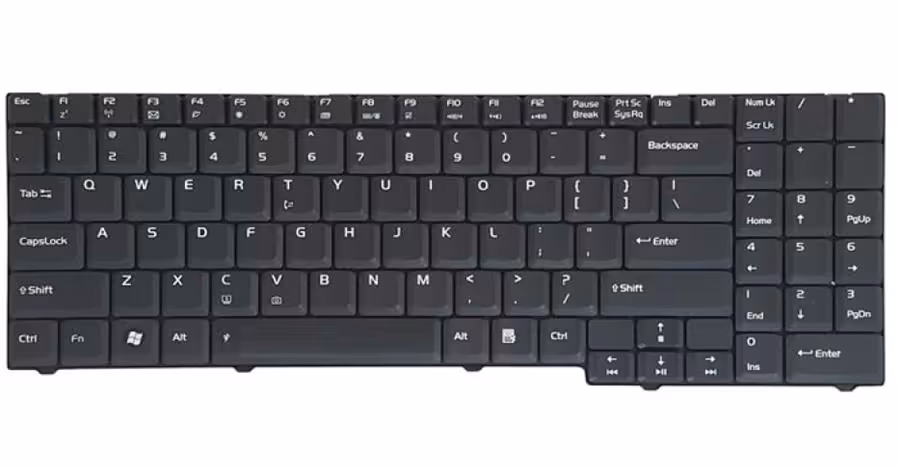 کیبورد لپ تاپ ایسوس M50 مشکی
