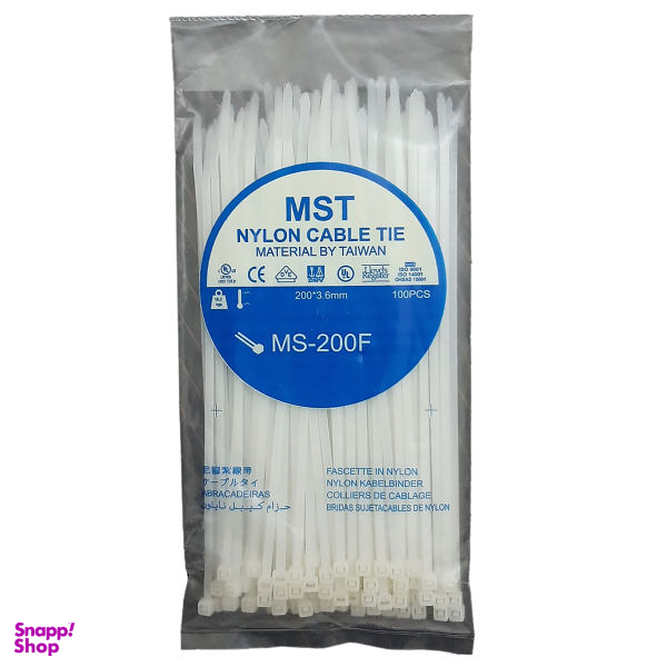 بست کمربندی ام اس تی مدل M-05 بسته 100 عددی