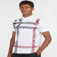 تی شرت یقه پولو سفید مردانه POLO YAKA WH11 اورجینال Barbour