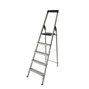 نردبان خانگی آلومینیومی 5 پله معمولی آریس