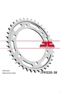تجهیزات ترمز موتورسیکلت دندانهای عقب هوندا CBRR 250R 250CC شماره دنده: اصلی 2 2014 2015 2016 2017 2018 JT